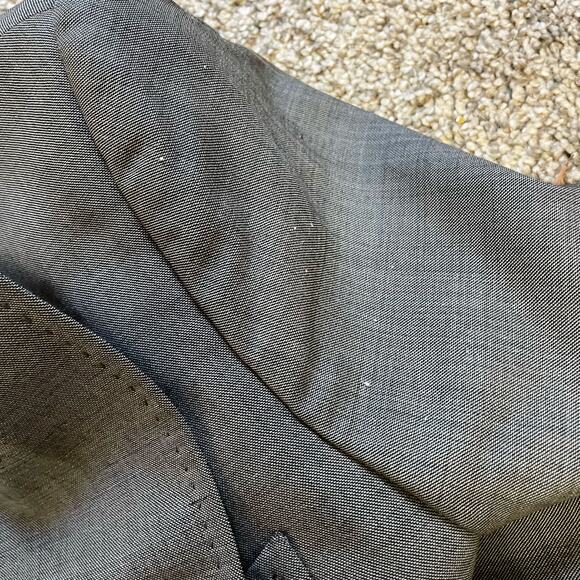 Stella McCartney Gray One Button Blazer Size 40 - Picture 5 of 11